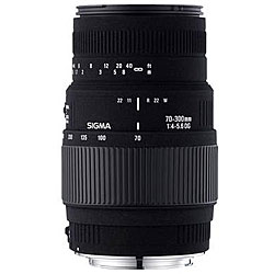 Sigma 70-300mm F/4-5.6 DG Macro Lens for Nikon