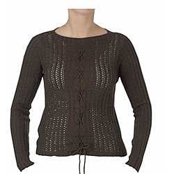 Organic Laced Boat Neck Top (Peru)