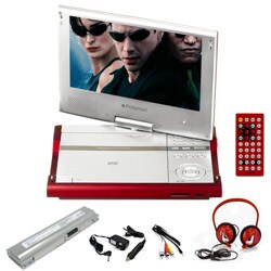 Polaroid 7-inch Portable DVD Player Car Travel Kit