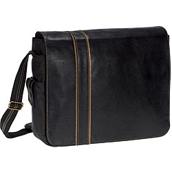 Nunzia Designer Ricardo Black Messenger Bag