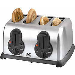 Kalorik Stainless Steel 4-slice Toaster