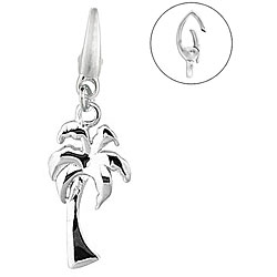 Sterling Silver Palm Tree Charm
