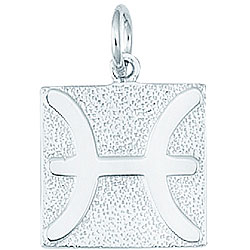 Sterling Silver Pisces Charm