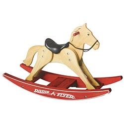 Radio Flyer Classic Wood Rocking Horse