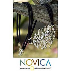 Silk 'Confetti Icicles' Choker (Thailand)
