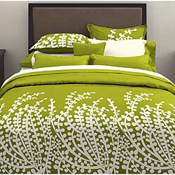 Branches Grass Green 7-piece Bedding Ensemble