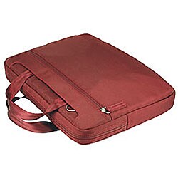 Pinder Bags THIN XS Wide Burgundy Laptop Sleeve