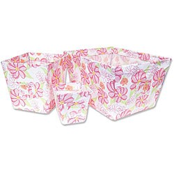 Hula Baby 3-piece Storage Bin Set