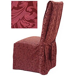 Damask Berry Dining Chair Covers (Set of 2)