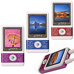 AimA 2GB Dual Earphone MP4 Player/ FM Tuner