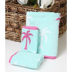 Perry Ellis 3-piece Palm Trees Towel Set