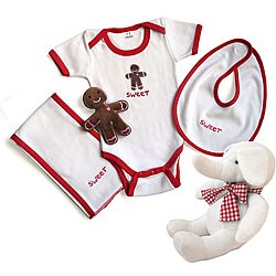 Tadpoles 5-piece Sweet Christmas Layette Set