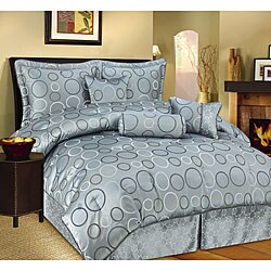 Monterey 7-piece Grey Bedding Ensemble