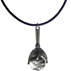 Sterling Silver Eclipse Necklace (Israel)