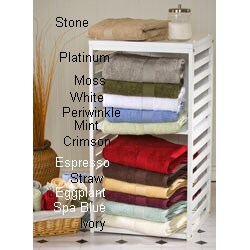 Hollow Yarn Bath Towels (Set of 6)