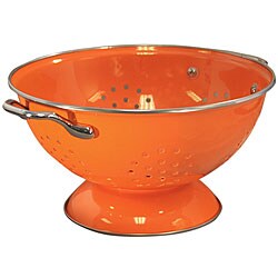 Calypso Basics 5-quart Orange Colander