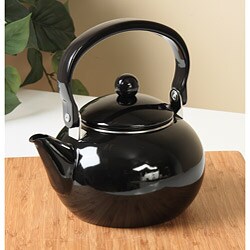 Calypso Basics Black 2-quart Teakettle