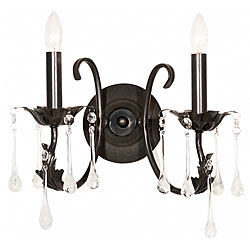 Balloon 2-light Bronze Finish Sconce