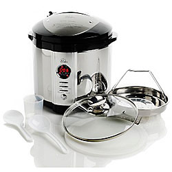 Wolfgang Puck 7-quart Electric Pressure Cooker w/ Strainer(Refurbished)