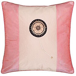 Peach/ Pink Decorative Cushion Cover