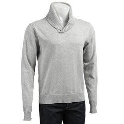Michael Kors Men's Grey Shawl Collar Sweater