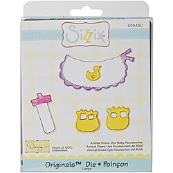 Sizzix Originals Animal Dress-ups Baby Accessories Large Die