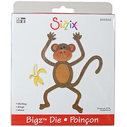 Sizzix 'Monkey' Bigz BIGkick/ Big Shot Die