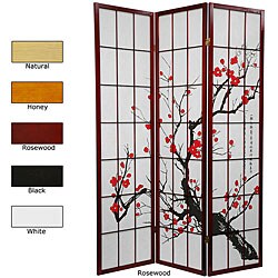 Flower Blossom 3-panel Room Divider (China)