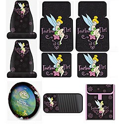 Disney's Tinkerbell 9-piece Auto Accessory Set