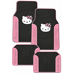 Hello Kitty 4-piece Auto Floor Mat Set