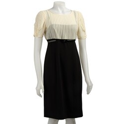 Jones New York Women's Short-sleeve Belted Dress 