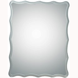 Frameless Ridge Mirror