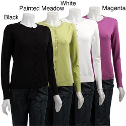 August Silk Women's Long-sleeve Cardigan