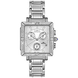 Invicta Women's Steel Chronograph Diamond Watch