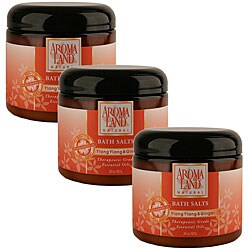 Aromaland 20-ounce Ylang Ylang and Ginger Bath Salt (3 pack)