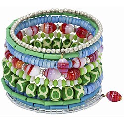 Bead and Bone 10 Round Bracelet (India)