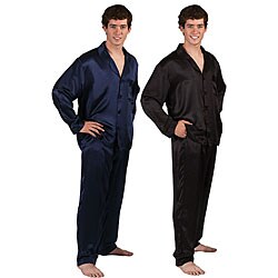 Mystic Clothing Men's Pure Silk Charmeuse Pajamas