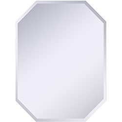 Frameless Octagon Beveled Mirror