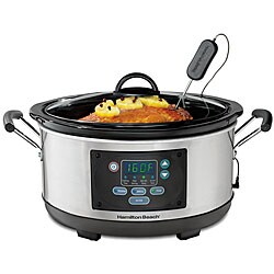 Hamilton Beach 6-quart Stainless Steel Oval Slowcooker