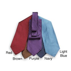 Hickey Freeman Polka-Dots Tie