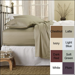 Famous Maker 300 Thread Count Deep Pocket Sheet Set $39.99
