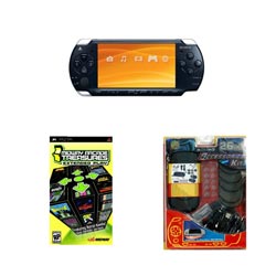 PSP Black System with 21 games, and 26 accessories