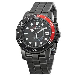 Seiko Men's Kinetic Quartz Stainless Steel Watch