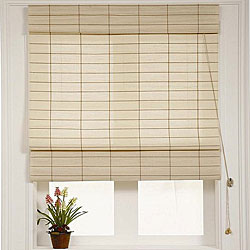 Kyoto Cappucino Roman Shade (60 in. x 72 in.)