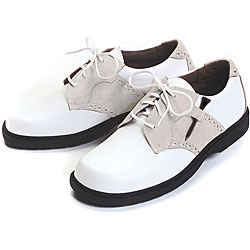 Sandbaggers Ladies 'Carly' White on White Golf Shoes