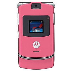 Motorola Satin Pink RAZR V3 GSM Unlocked Cell Phone (Refurbished)