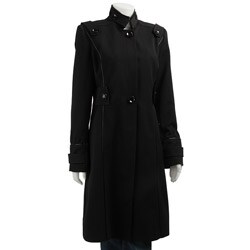 Citrine Women's Long Trench Coat