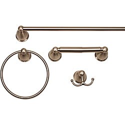 Fontaine 4-piece Cambridge Bath Accessory Set