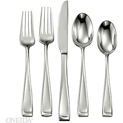 Oneida 'Moda' 65-piece Stainless Steel Flatware Set