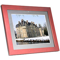 Tricod 12-inch Burgundy Digital Photo Frame